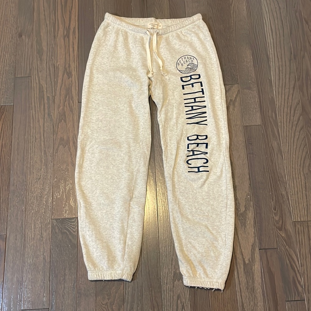 Bethany beach gray sweatpants